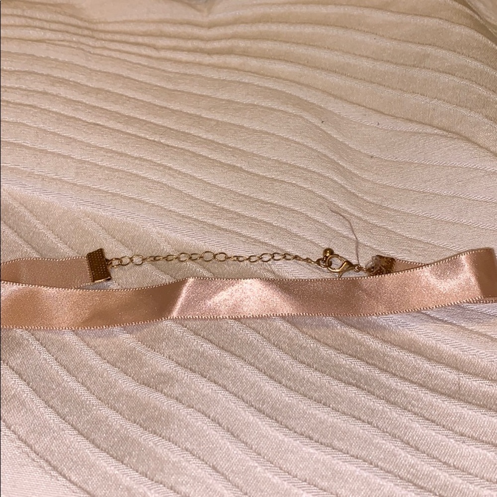 Rose gold choker